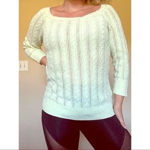 American Eagle Neon Knit Sweater